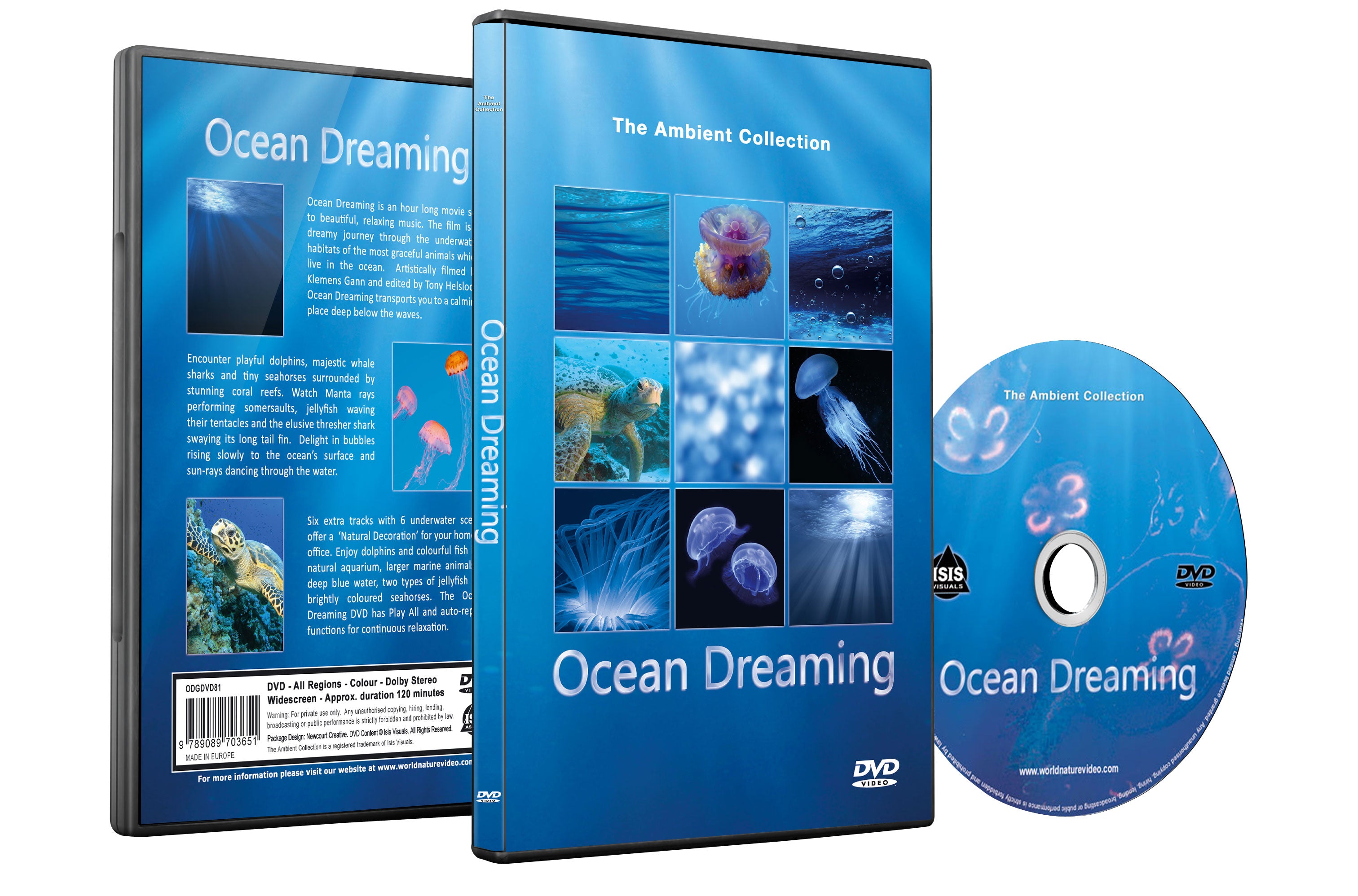  Aquarium DVD - Tropical Reef Aquarium - Filmed In HD - with  Natural Sound and Relaxing Music : Tropical Fishes and Marine Sea Life and  Coral Reefs, The Ambient Collection, Tony
