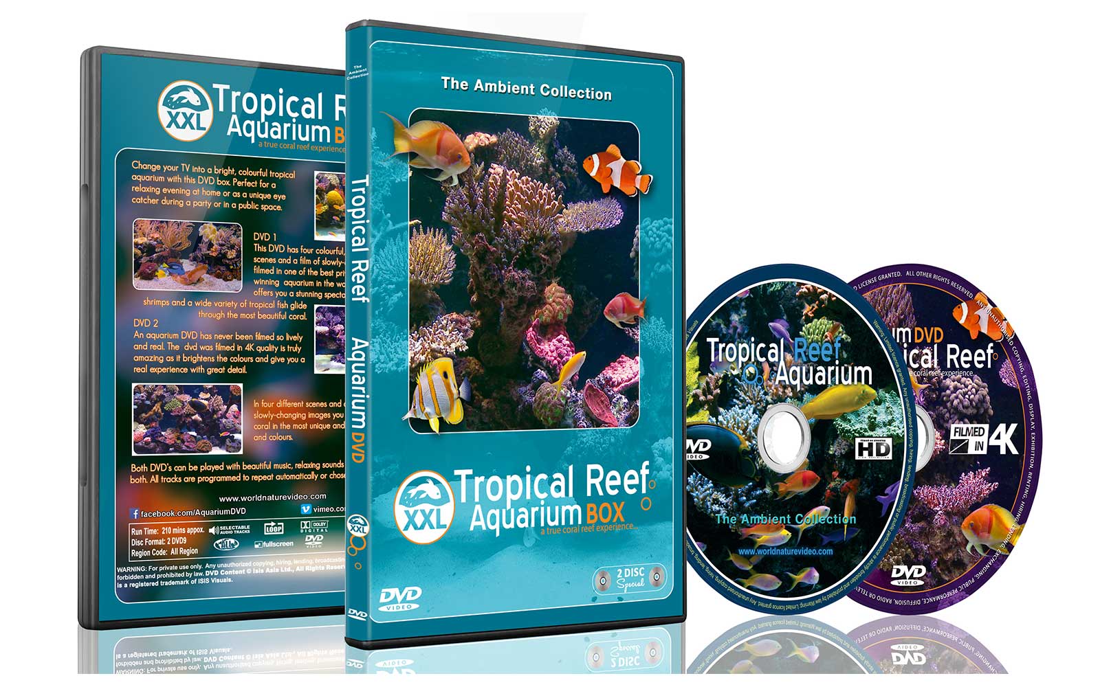 Tropical Reef Aquarium XXL Box – The Ambient Collections Dvds