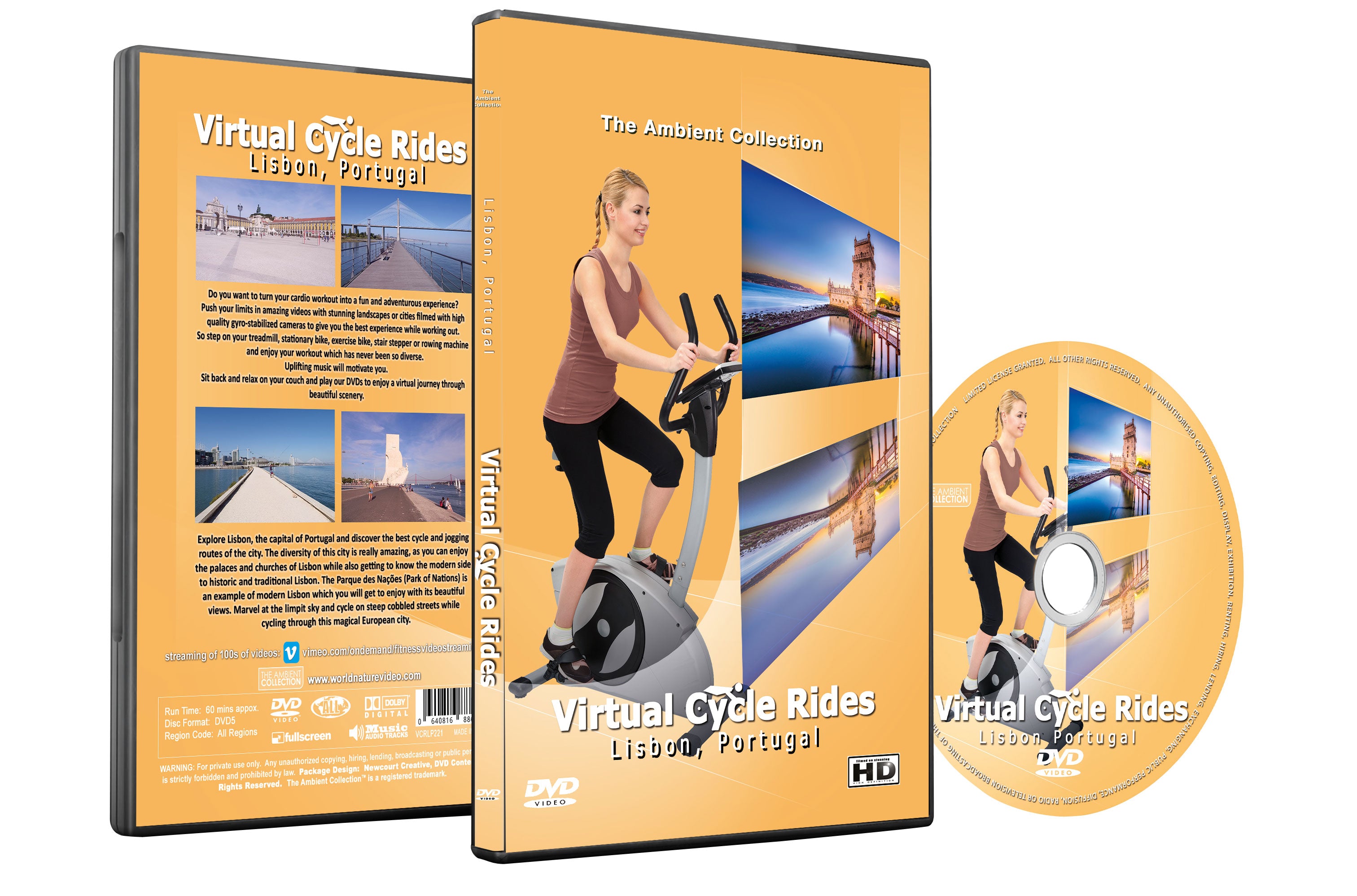 Virtual Cycle Rides Lisbon Portugal The Ambient Collections Dvds