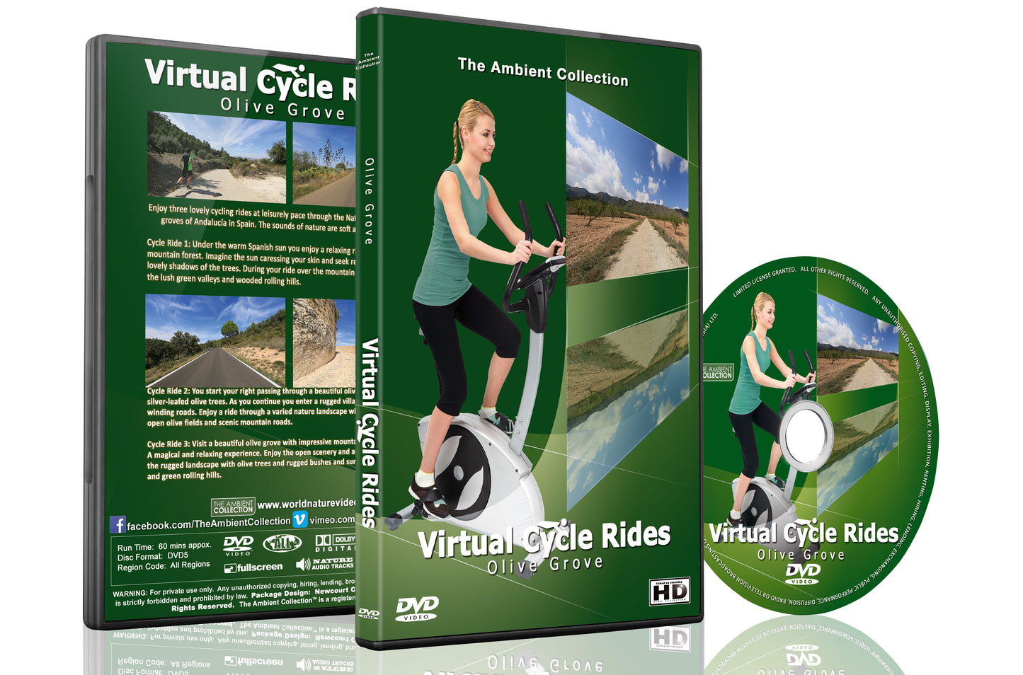 Virtual Cycle Rides - Olives Groves